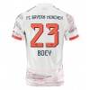 Bayern Munich Sacha Boey #23 Bortedrakt 2025-26 Kortermet